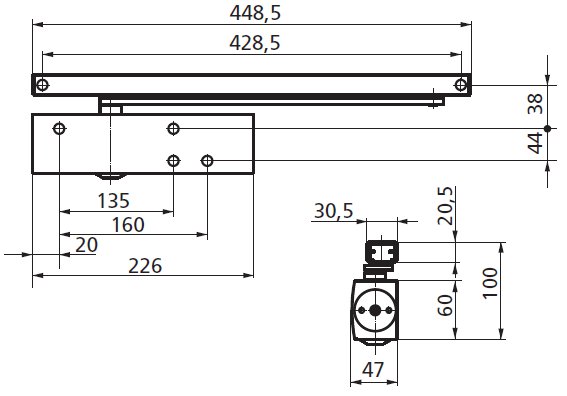 GEZE TS 3000